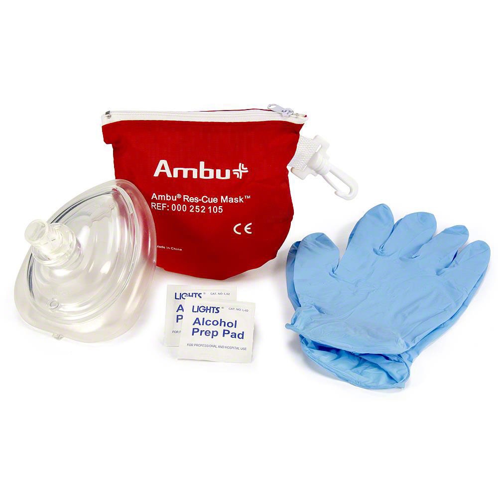 AMBU Rescue Mask w/ Soft Case