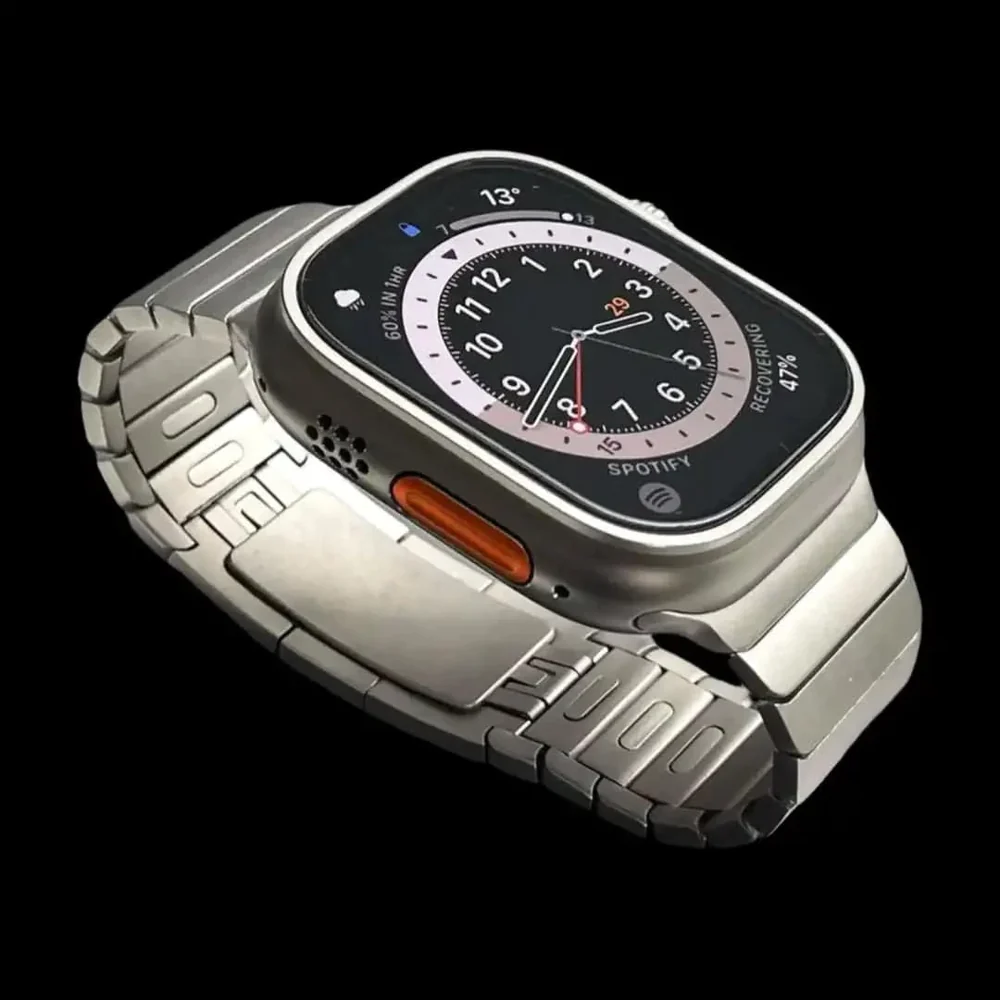 Titanium Link Bracelet for Apple Watch